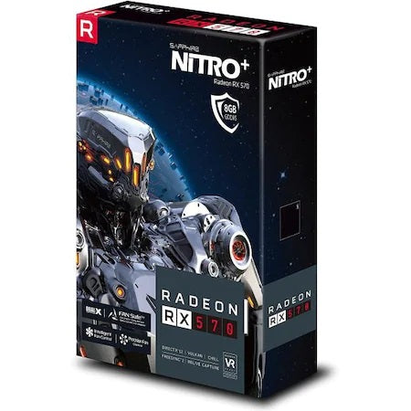 Sapphire Nitro+Amd Radeon RX 570 8G OC 256 Bit DDR5 (DX12) PCI-E